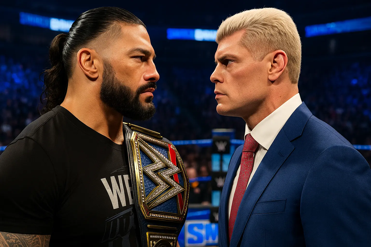 roman reigns vs cody rhodes smackdown championship prediction