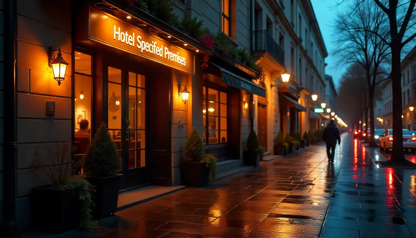 Restaurant in specified premises under new GST rates for restaurants.