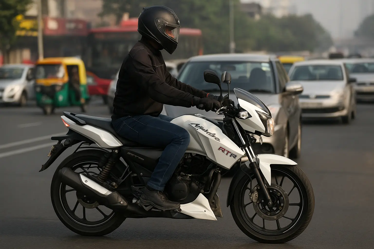 tvs apache rtr 180 best daily commuter india