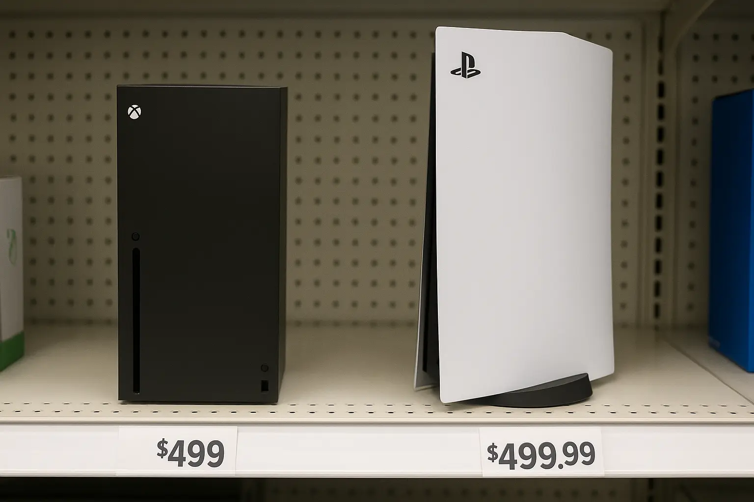 Xbox price increase tariffs compared to PlayStation prices.