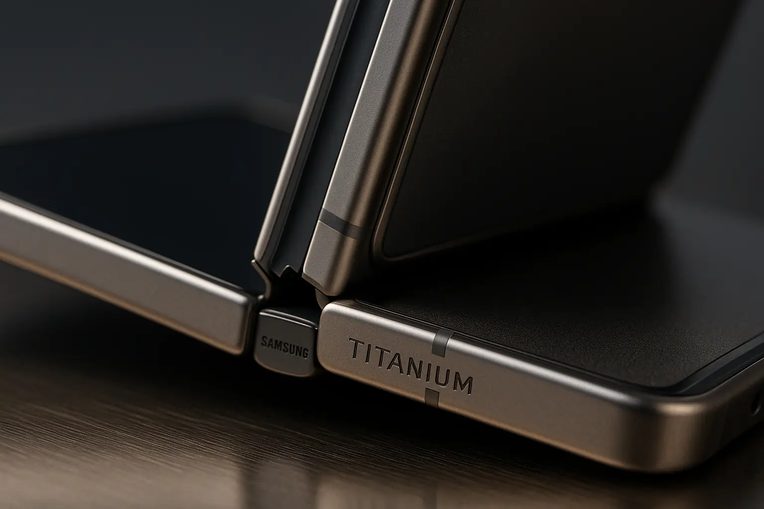 Galaxy Z TriFold titanium hinge durability