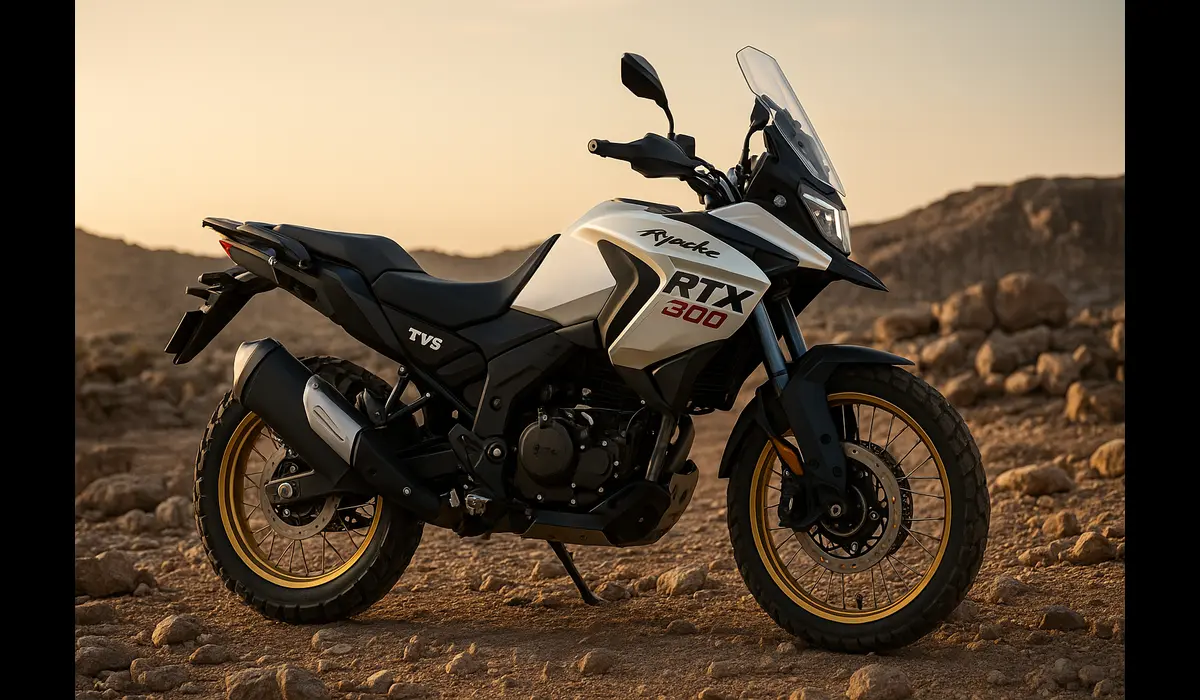 TVS Apache RTX 300 adventure bike