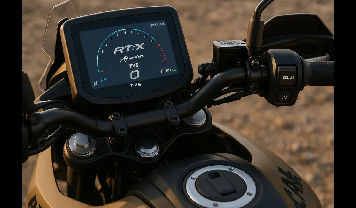 TVS Apache RTX 300 features