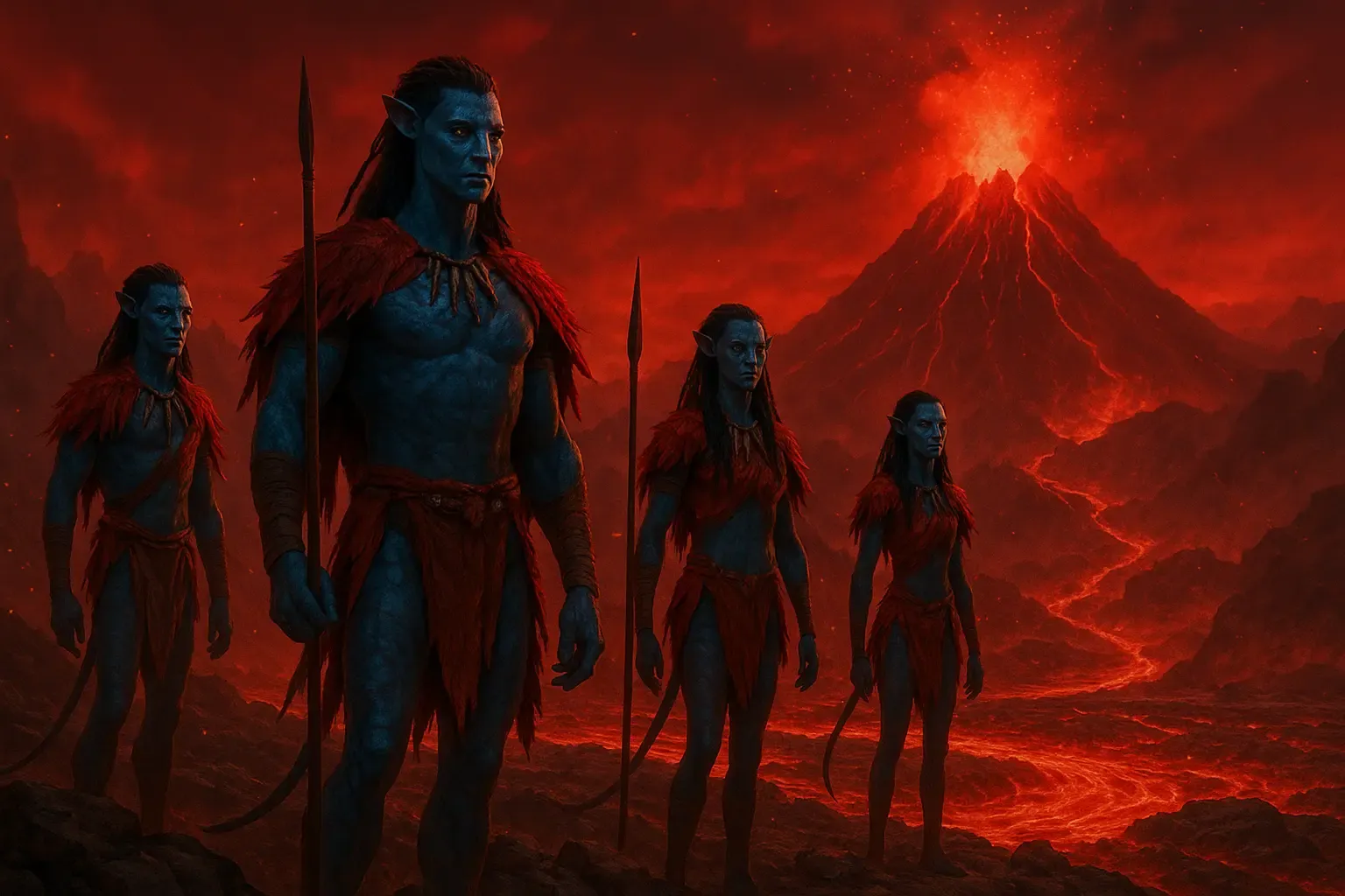 Fire and Ash concept art