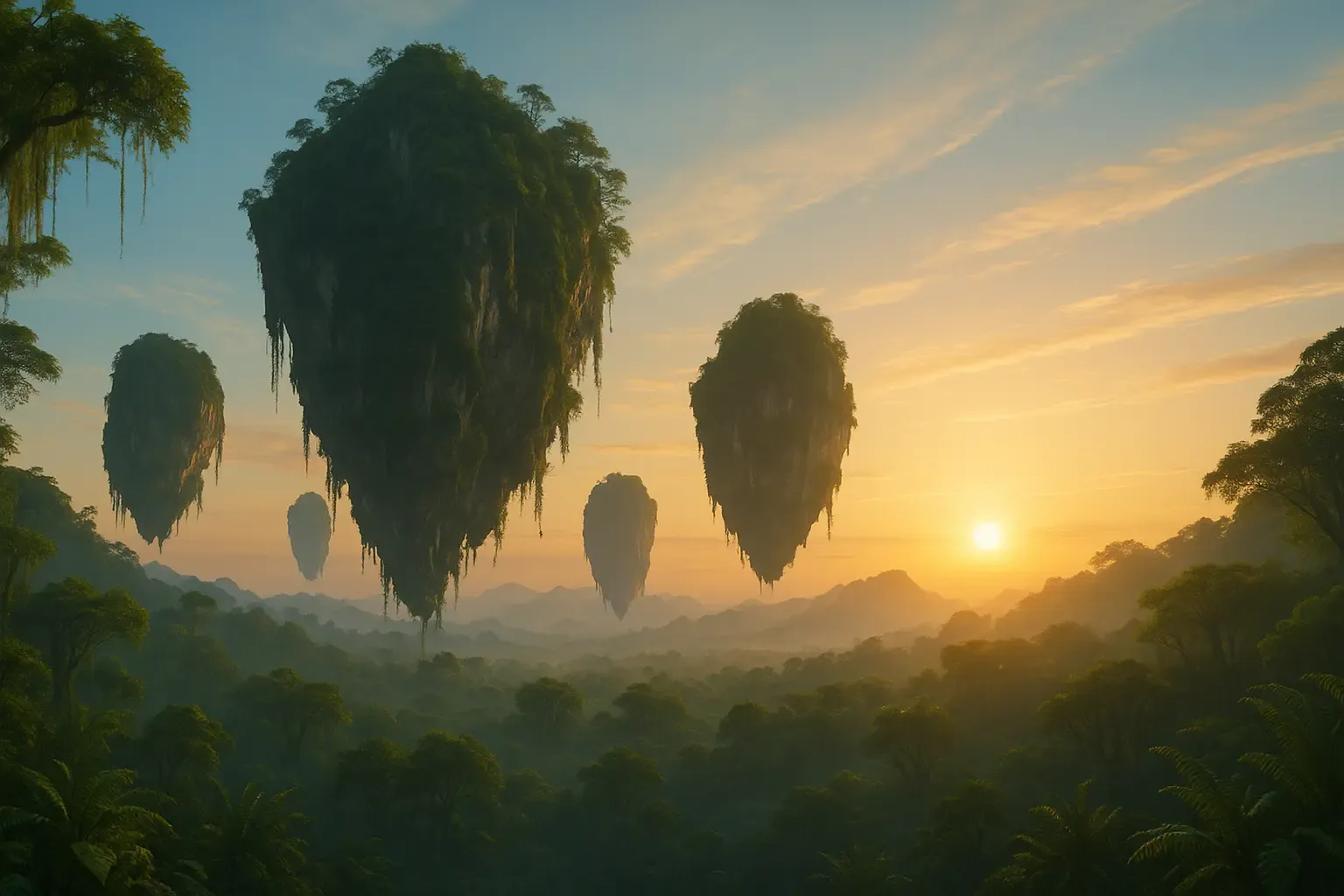 Pandora forest landscape