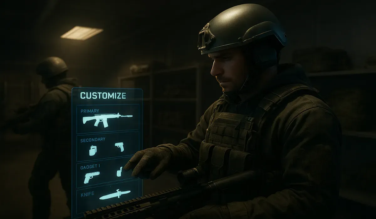 Battlefield 6 weapon customization.