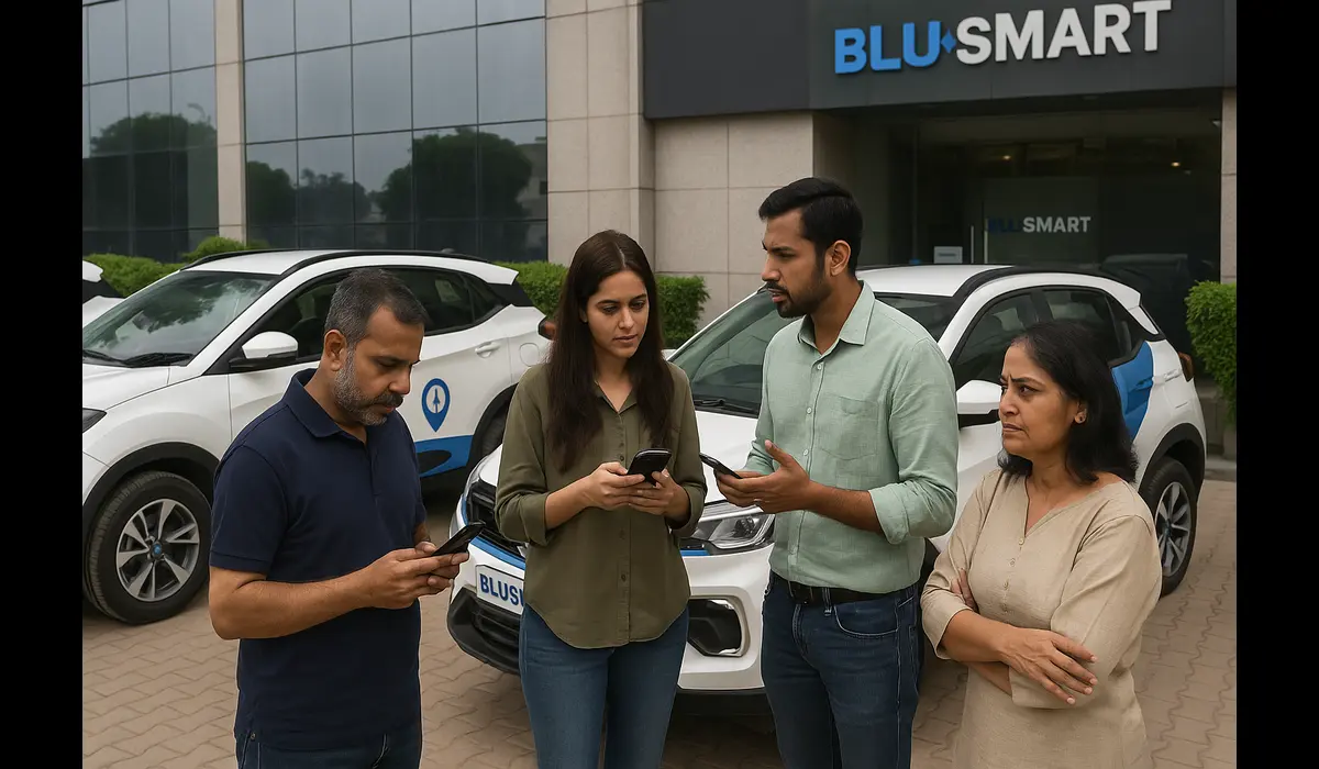 BluSmart users react to refund issues and failed wallet refunds in 2025