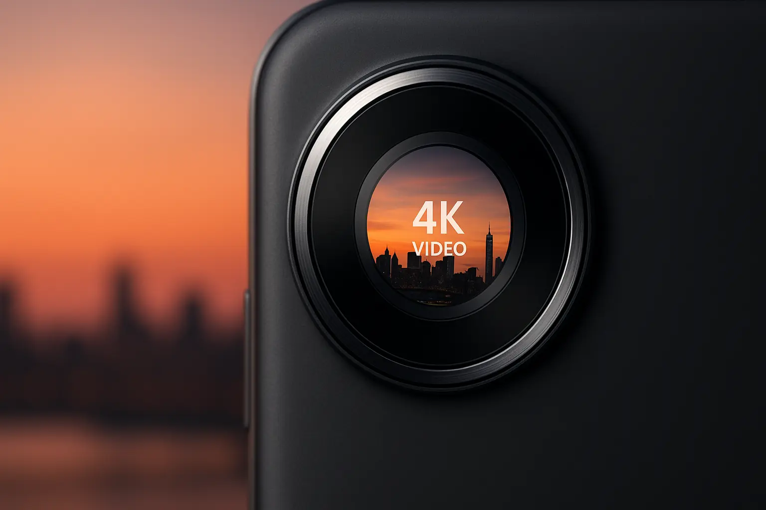 4K video camera lens budget smartphone India