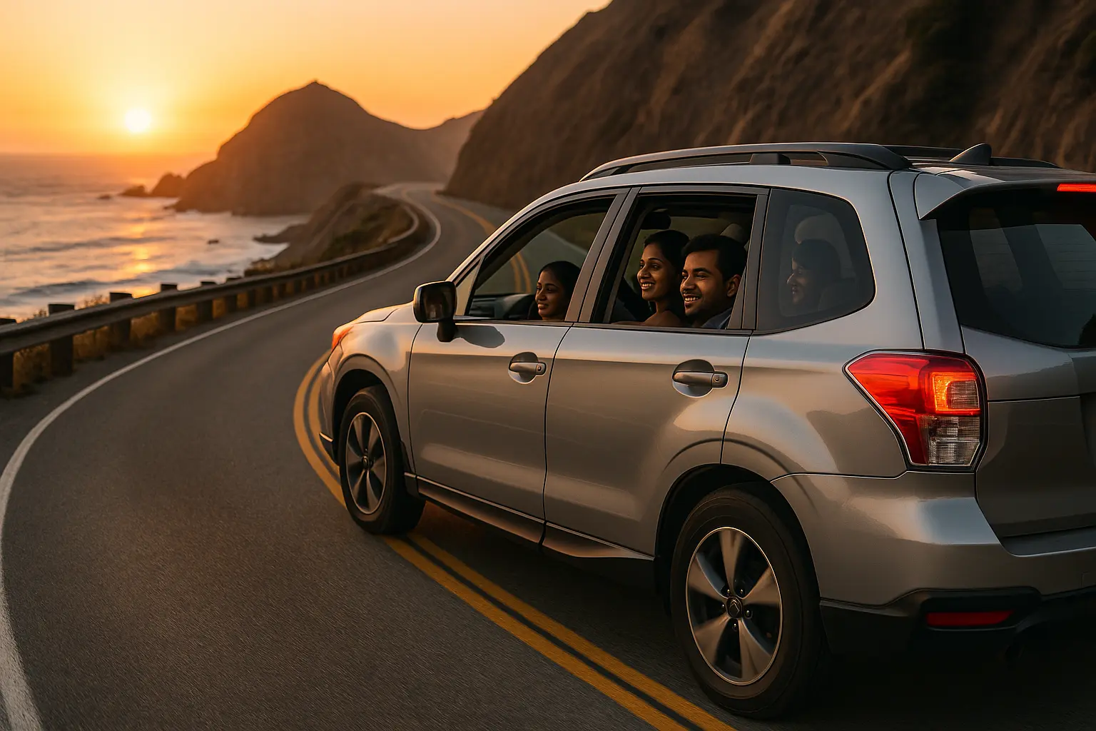 USA road trip itinerary Pacific Coast