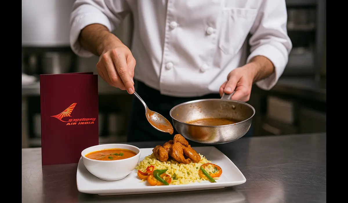 Air India’s in-flight food menu