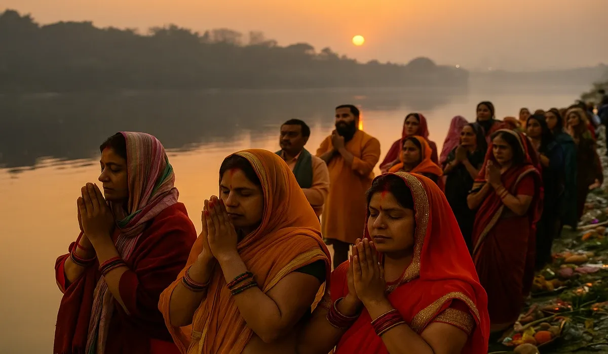 7 Powerful Facts About Delhi Government Holiday Announcement for Chhath Puja 2025 You Should Know Delhi government holiday announcement for Chhath Puja 2025 devotees at Yamuna Ghat