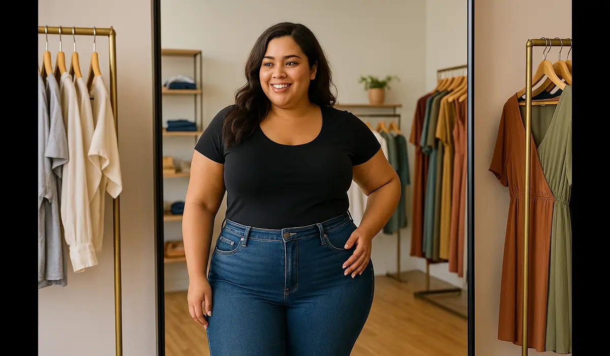 best plus-size fashion brands USA denim