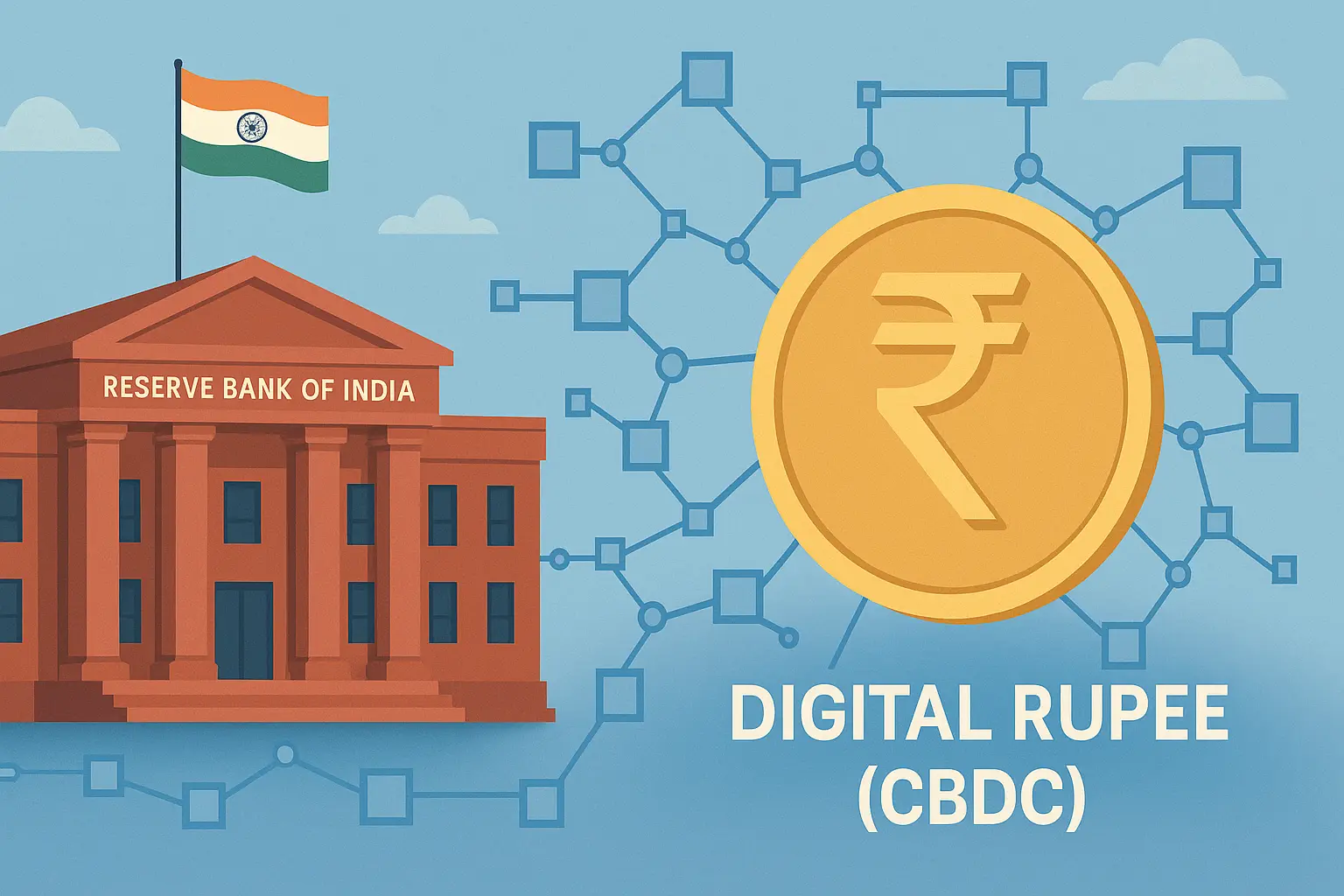RBI-backed Digital Rupee CBDC network India.