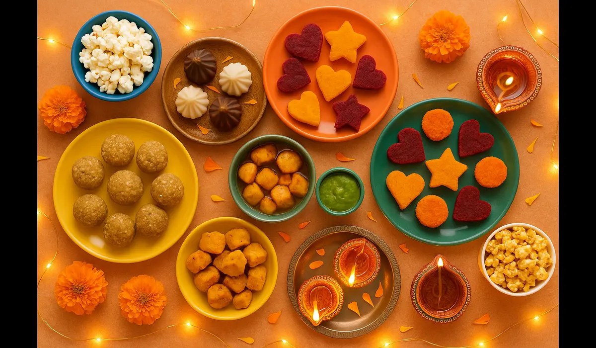 10 Creative Diwali Food Ideas for Kids: Fun, Safe & Delicious Recipes Diwali food ideas for kids with fun and safe snacks and sweets.