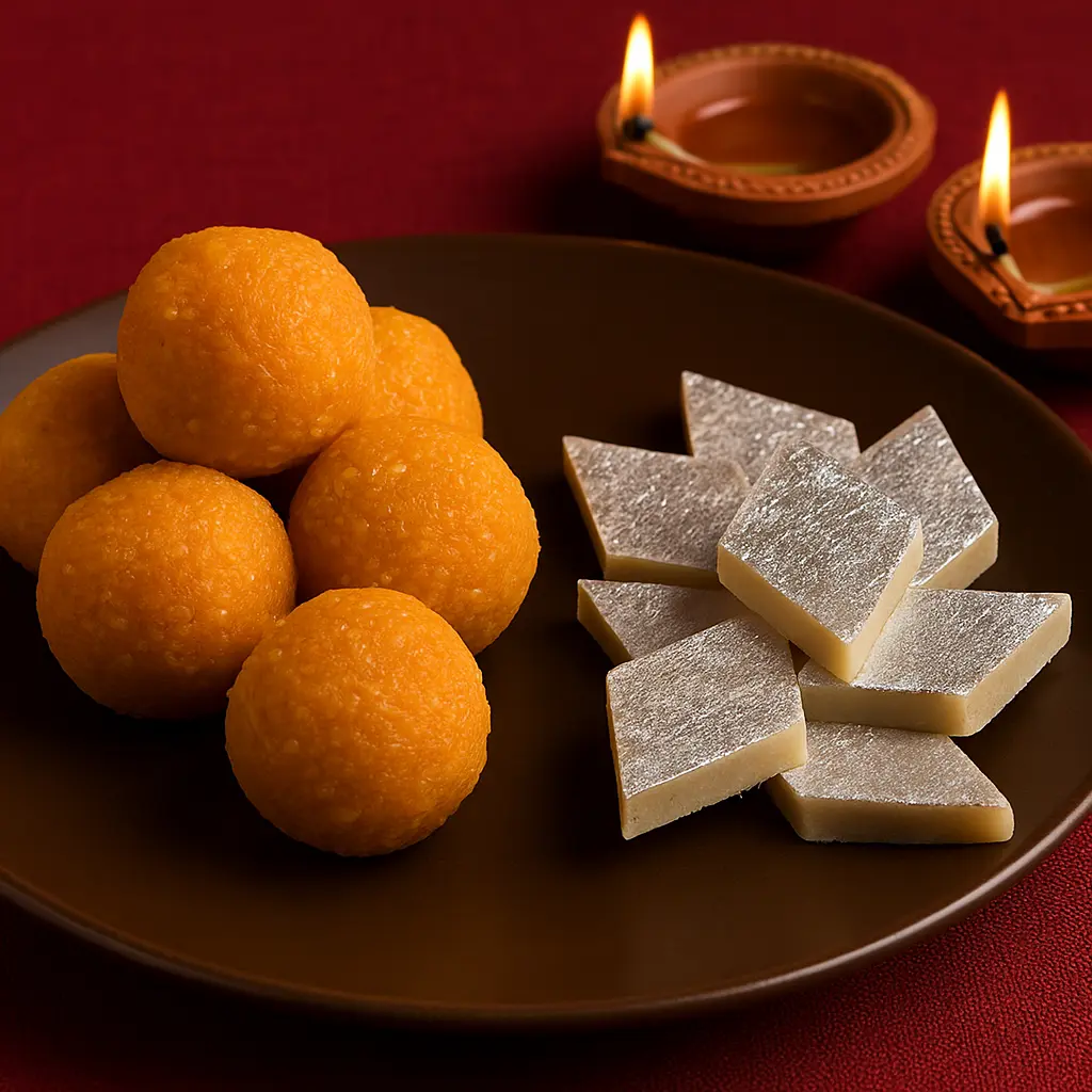 traditional diwali sweets in india – ladoos and barfi