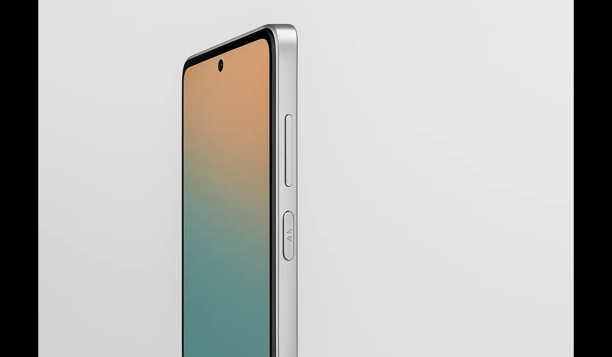 Motorola Edge 70 leaked design side view.