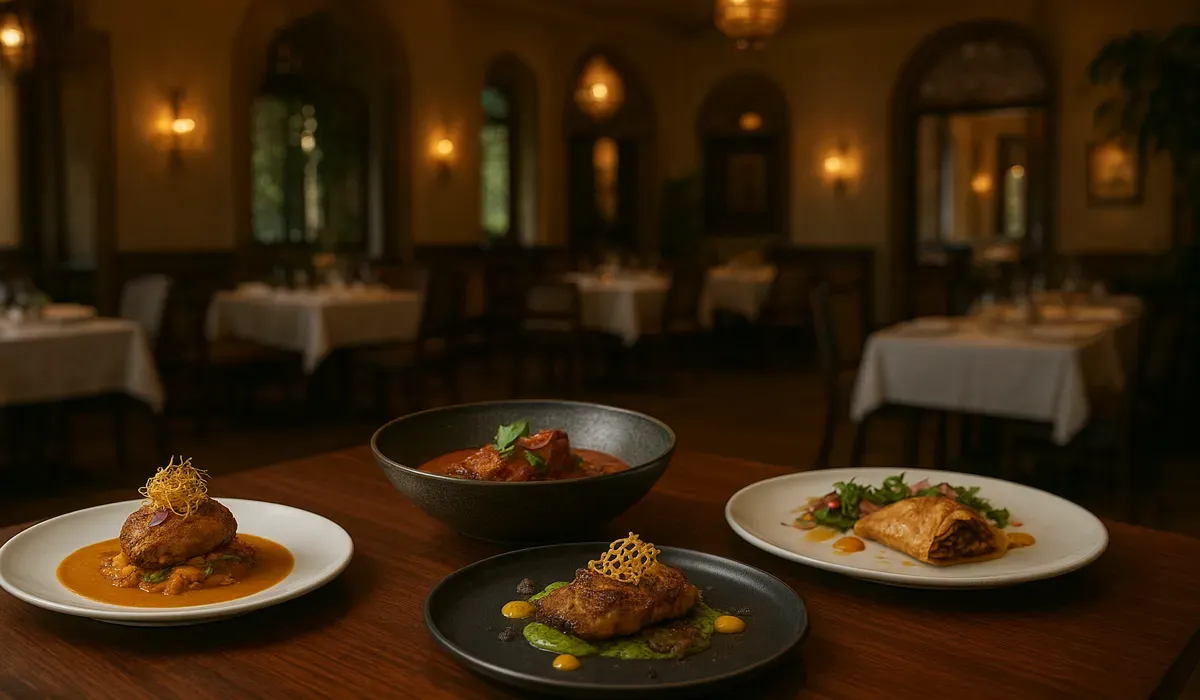 American food culture inspiring fine dining innovation in India.