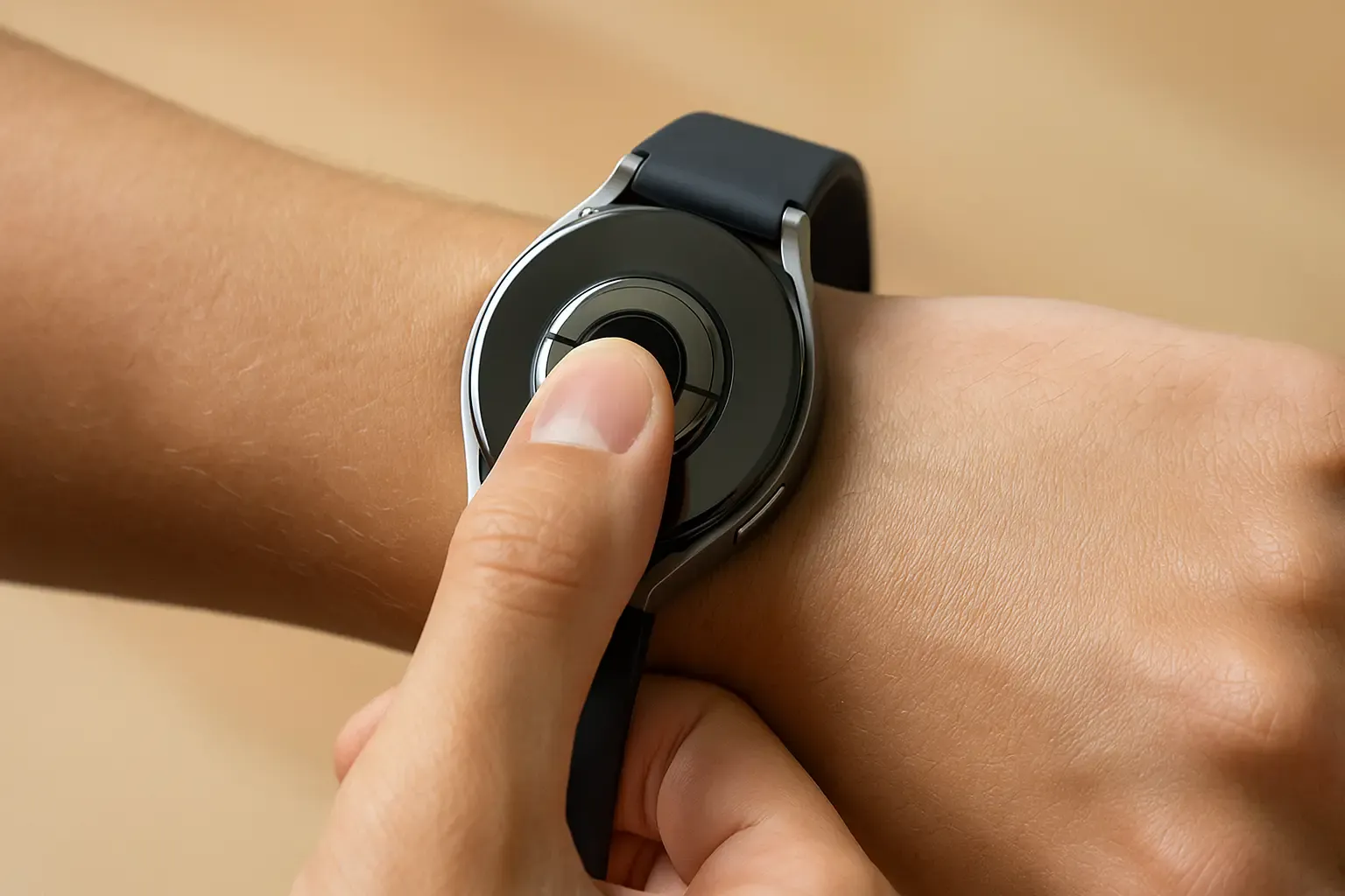 User testing Samsung Galaxy Watch8 antioxidant tracking