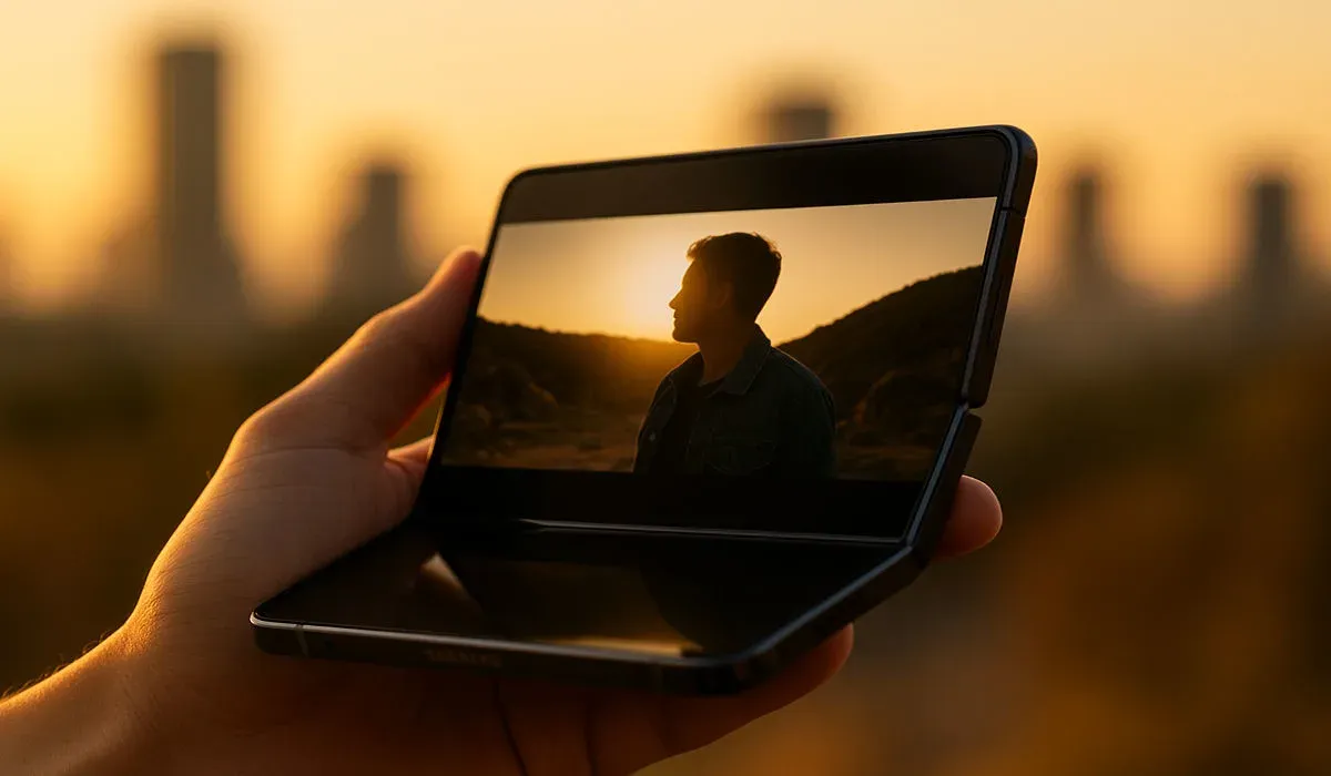 Galaxy Z Tri-Fold in real-world hands-on view