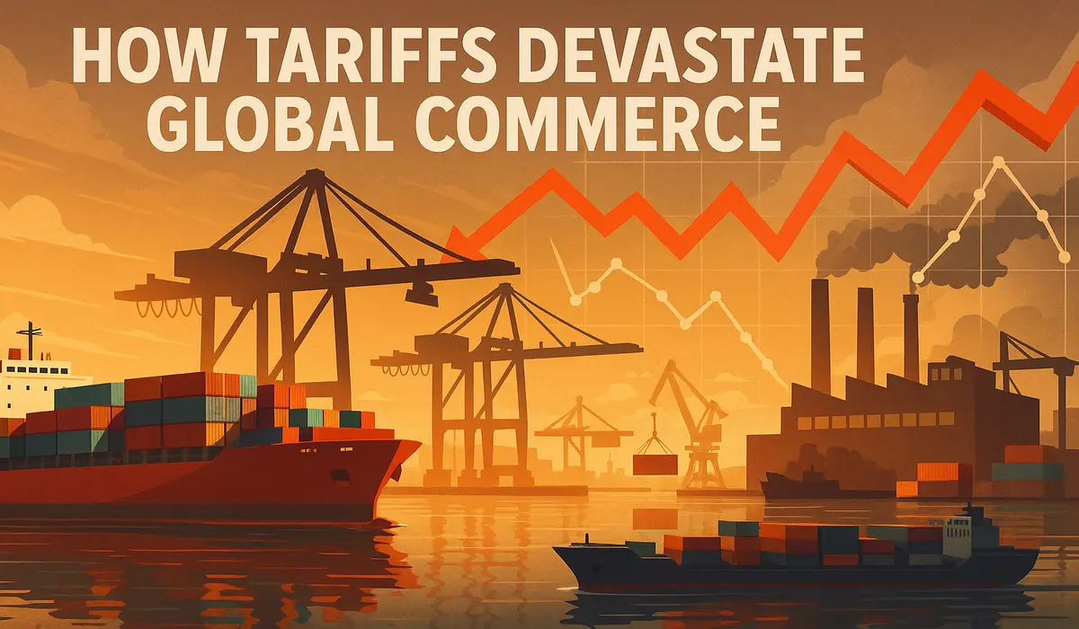 Triple threat to world economy trade tariffs impact