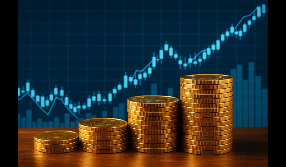 Global gold investment trends 2025 data visualization