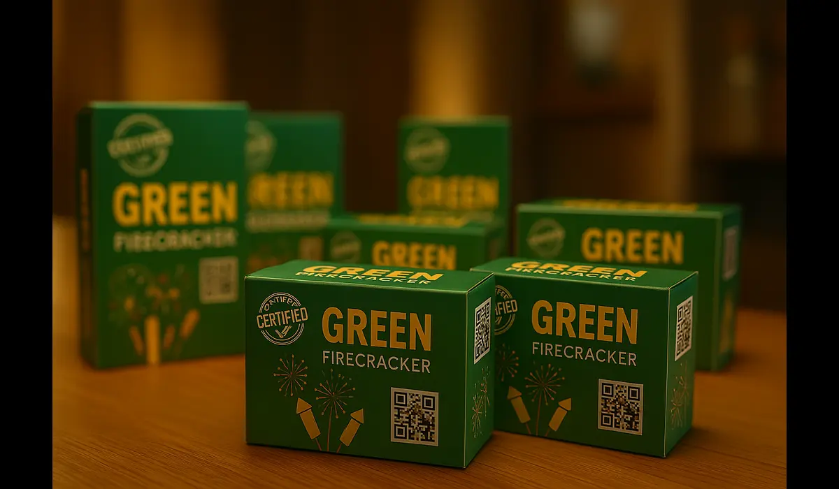 green firecrackers bursting rules 2025