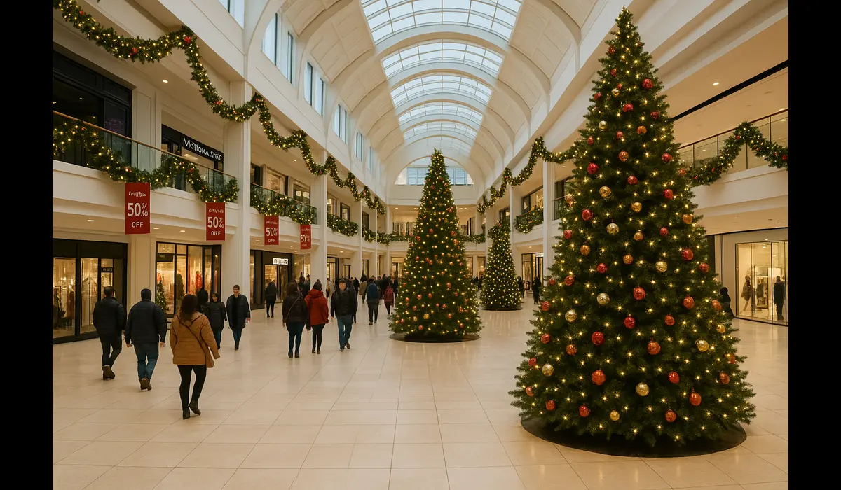 Christmas shopping in USA 2025