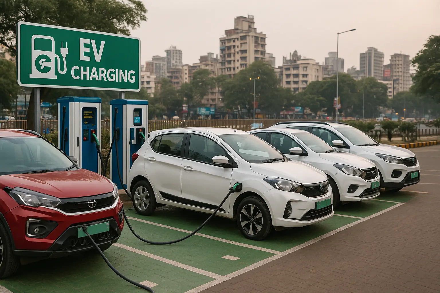 ev charging infrastructure India public station