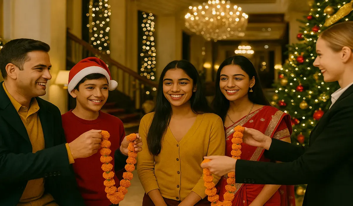 Indian hospitality at best Indian-friendly hotels in USA during Christmas.