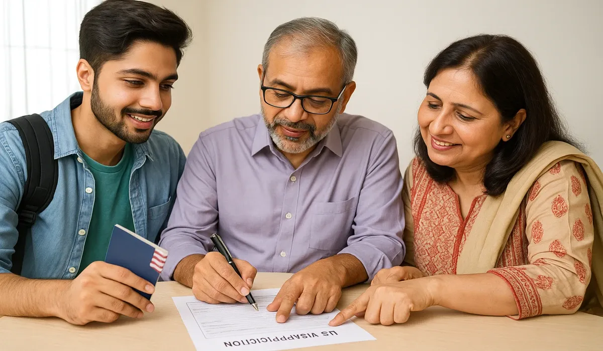Education USA visa preparation by Indian parents