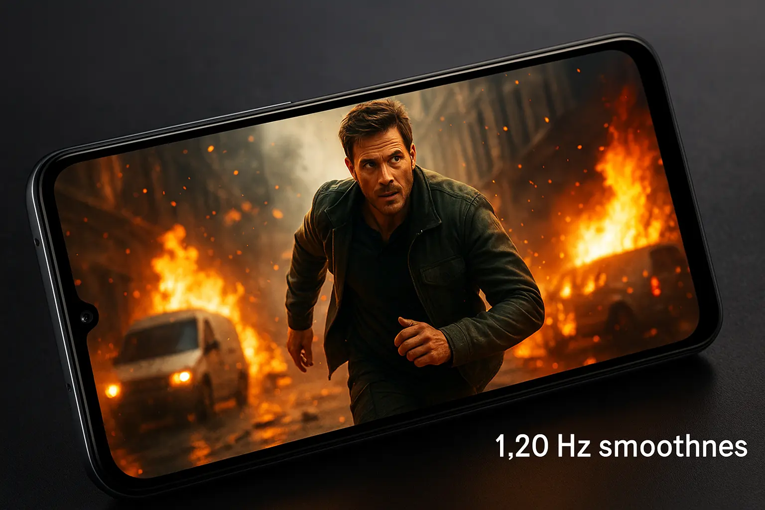 Lava Shark 2 4G 120 Hz display demo