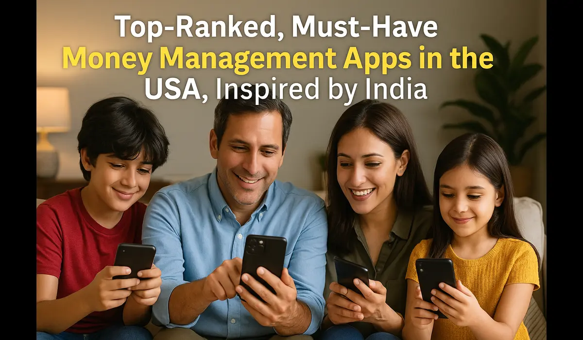 Money management apps USA modern family