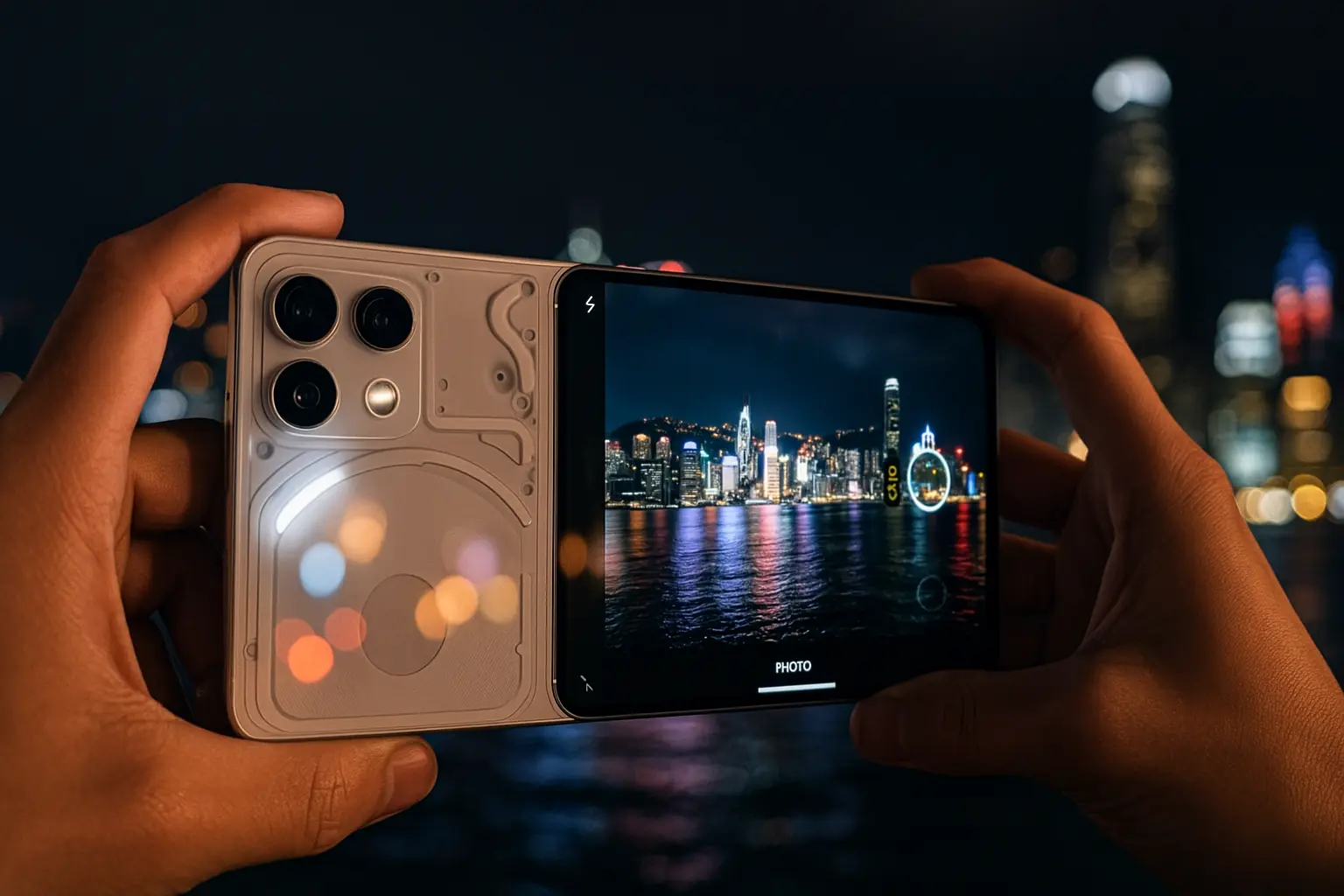 nothing phone 3a lite camera night mode