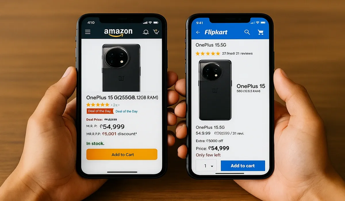 OnePlus 15 Flipkart offer India.