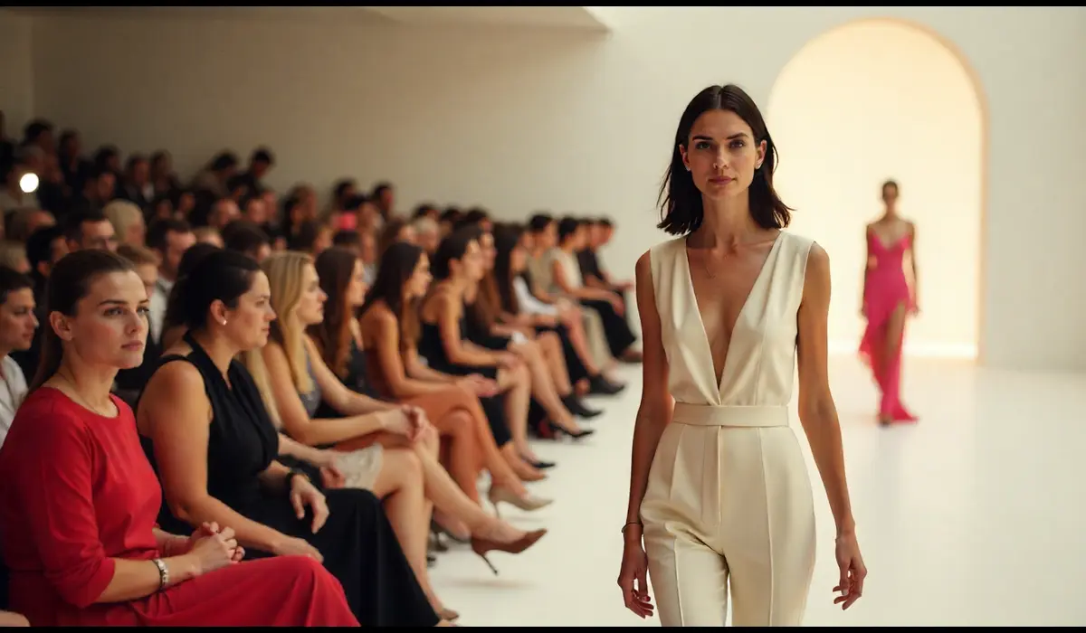 Kendall Jenner Paris runway crowd reaction.