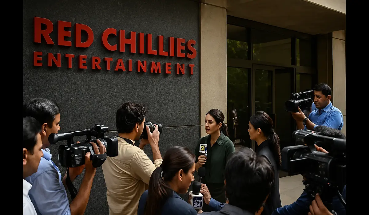Red Chillies Entertainment headquarters amid Sameer Wankhede defamation case