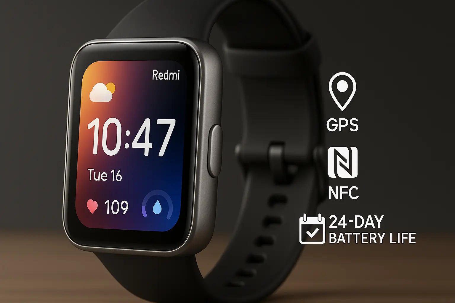 Redmi Watch 6 features and connectivity overview