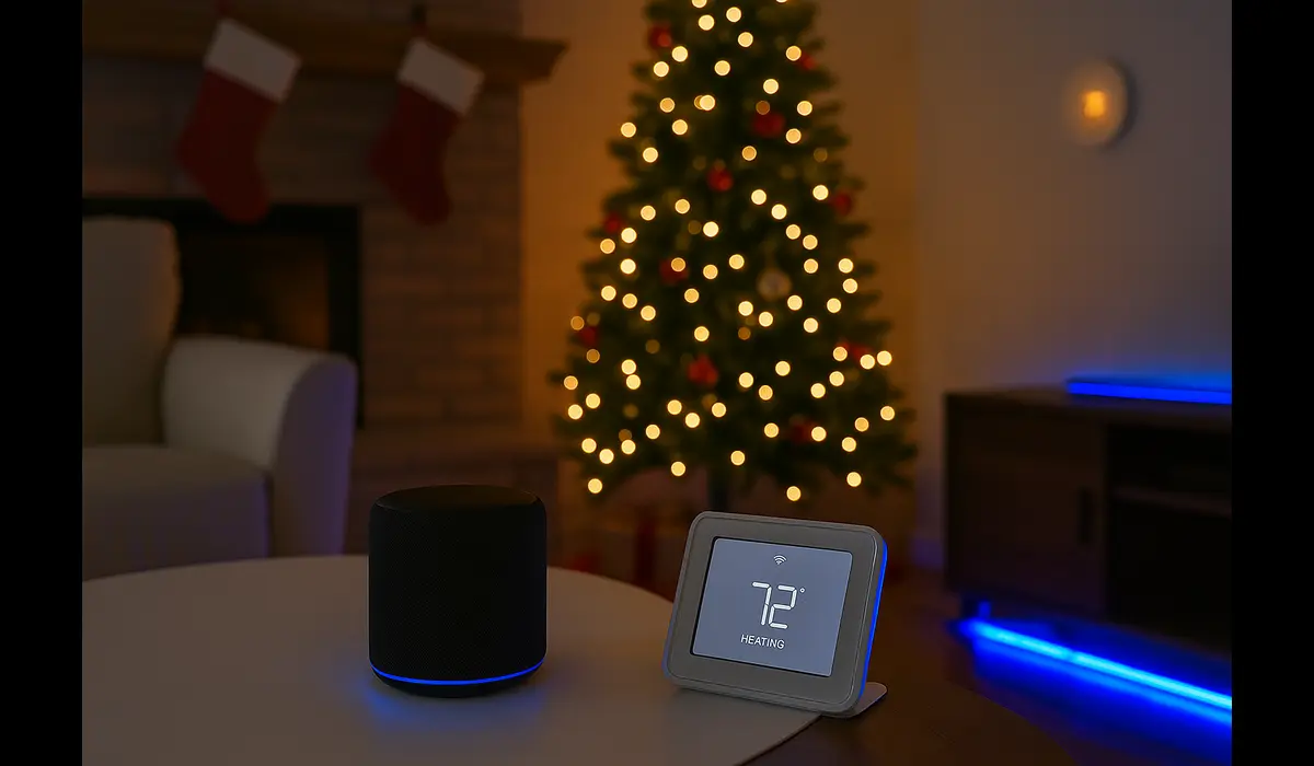 Smart home gadgets as tech-savvy Christmas gift ideas in USA
