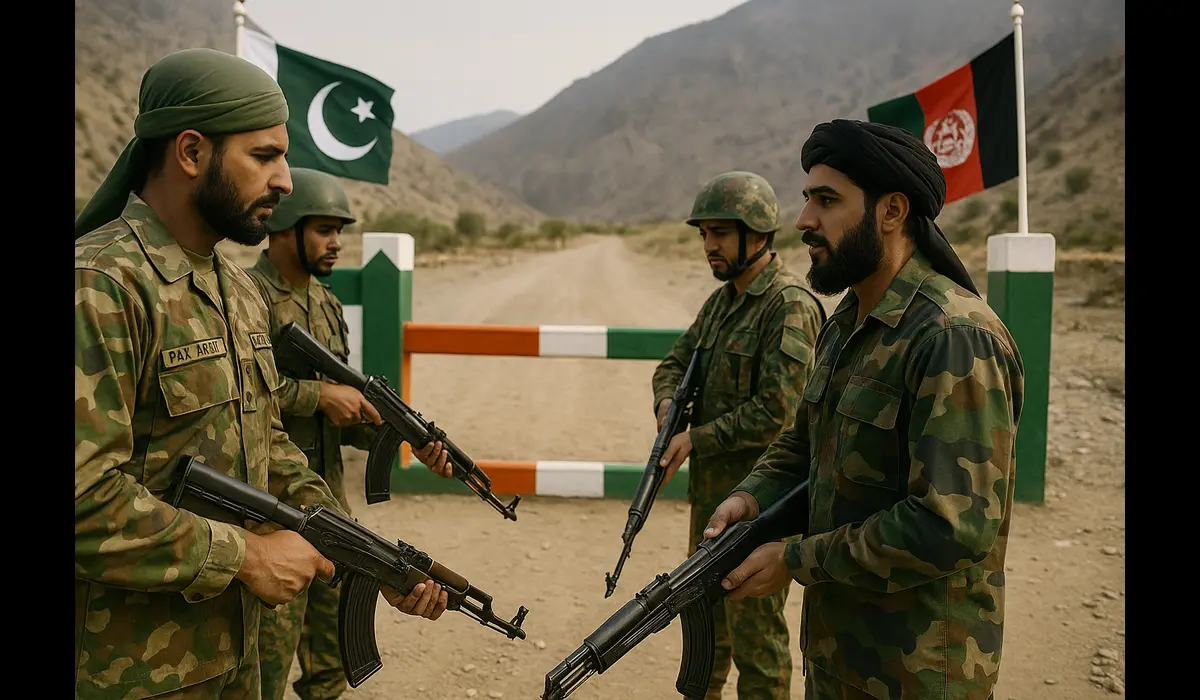 Pakistan Afghanistan border ceasefire checkpoint