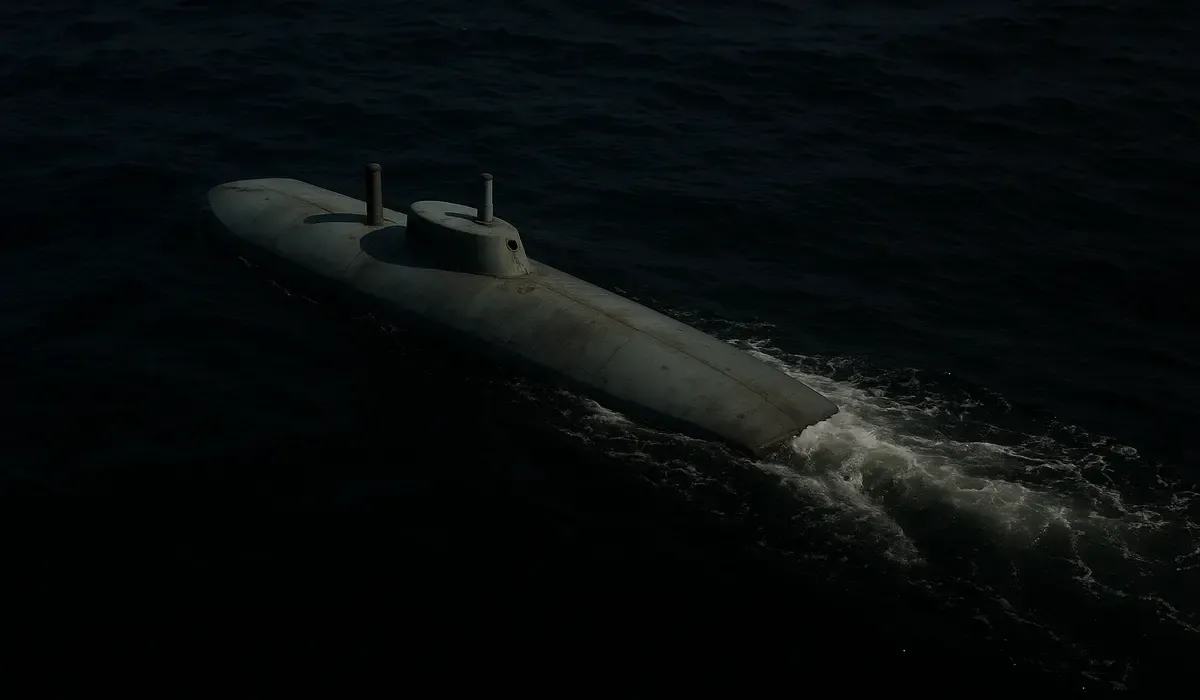 drug-carrying submarine strike in Caribbean.