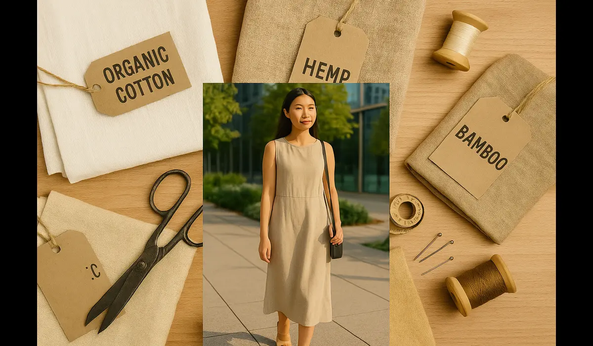 eco-friendly fabrics sustainable women’s fashion USA