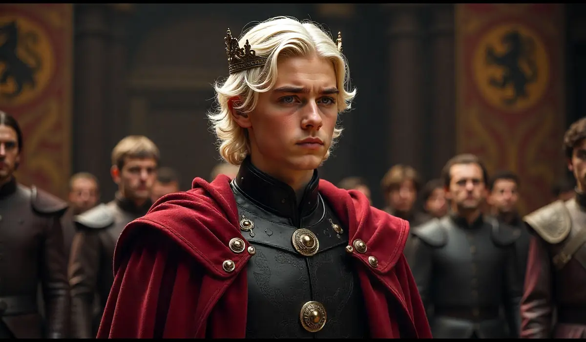 Targaryen princes from A Knight of the Seven Kingdoms adaptation from Dunk & Egg novellas.