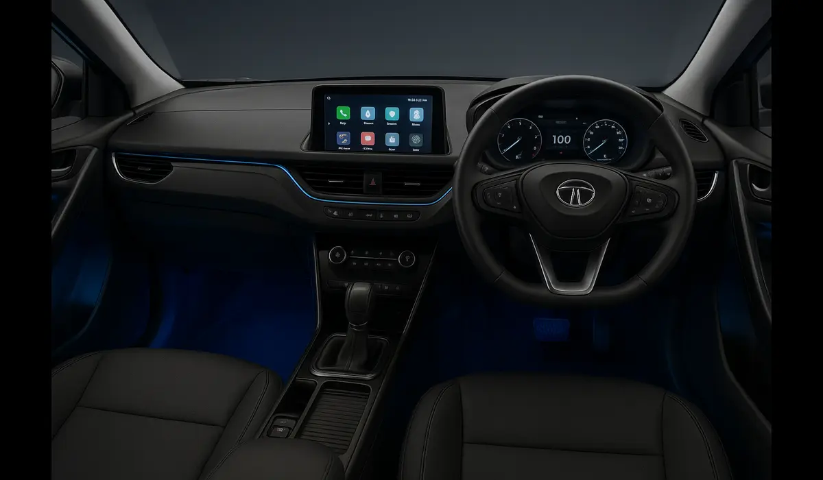 Tata Nexon facelift 2025 features cabin
