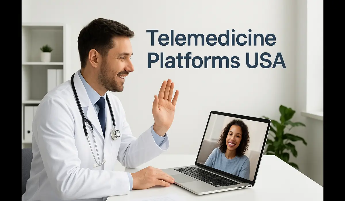 doctor consultation video using top telemedicine platforms in USA