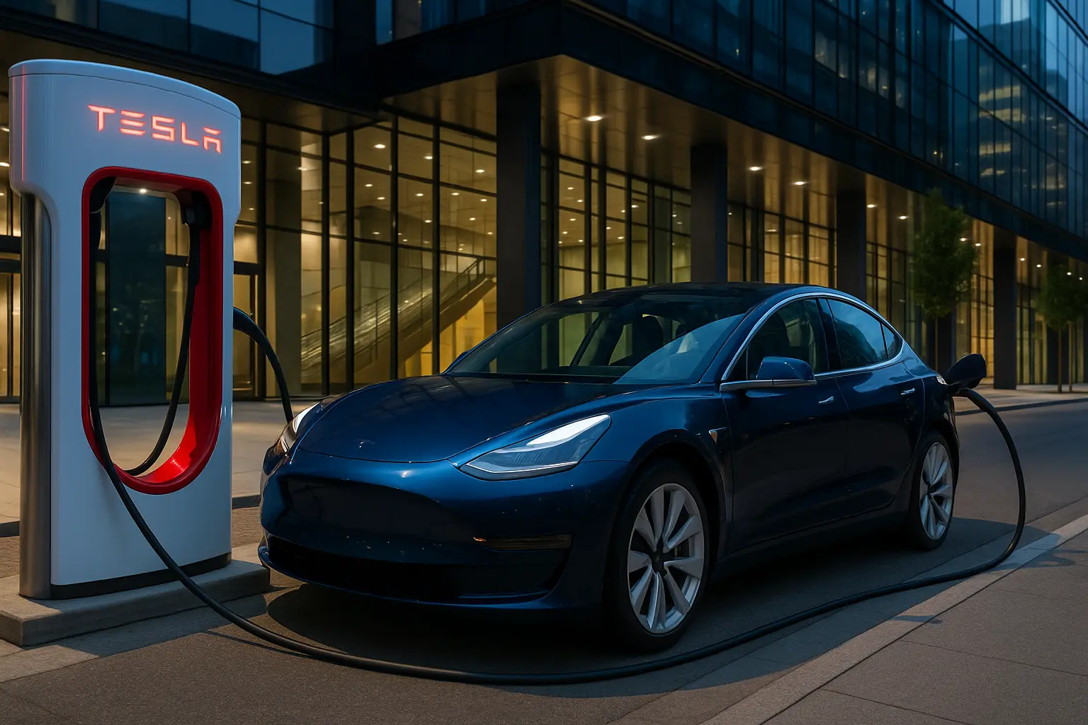 Tesla EVs leading electric innovation in the USA.