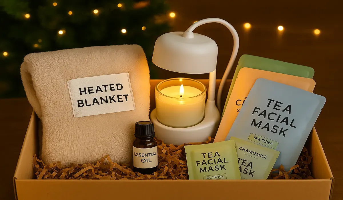 Christmas gift ideas in USA cozy TikTok self-care gifts.