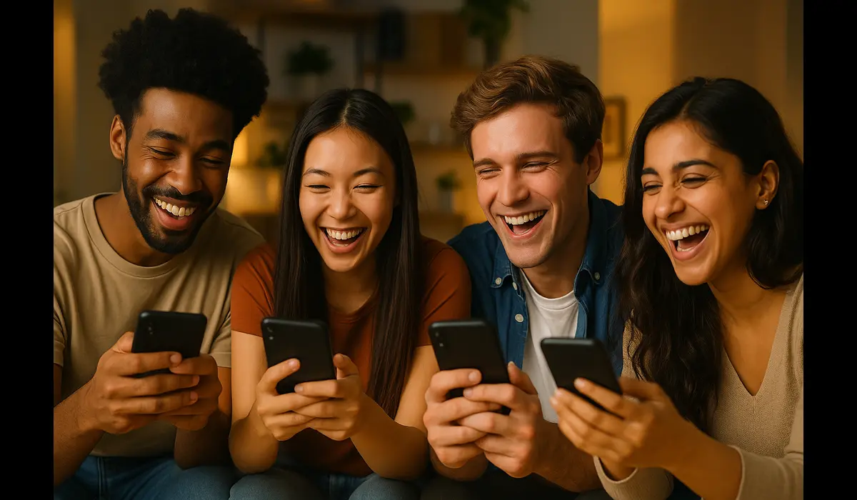 Young TikTok users reacting to Trump’s claim about saving the app.