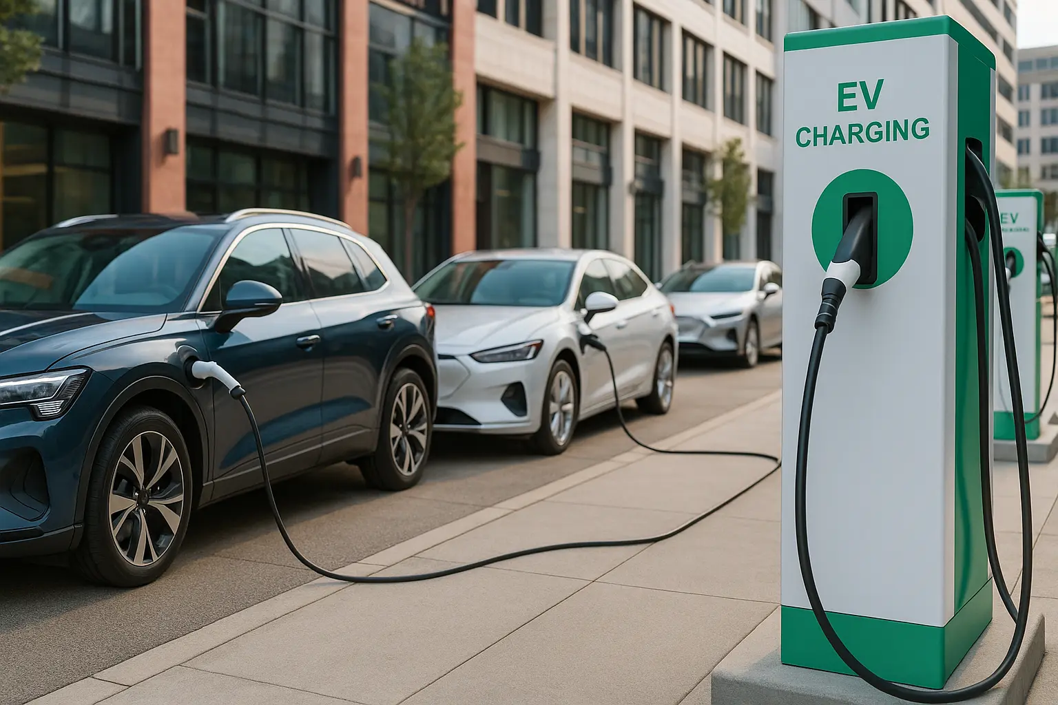 Electric vehicle infrastructure powered by green auto policies in USA.