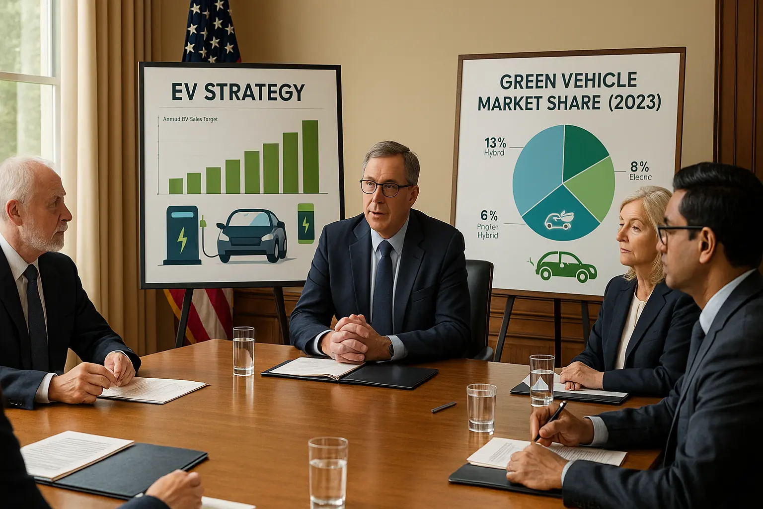 Auto policies in USA shaping national EV strategy.