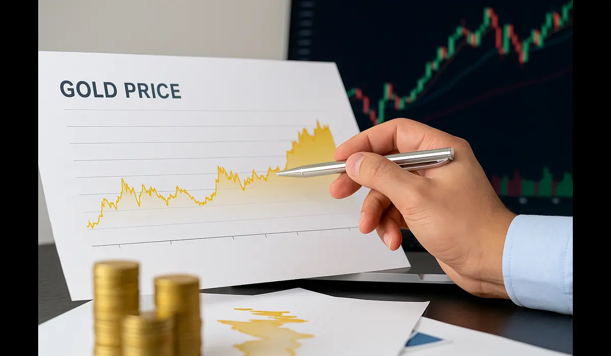 USA investor analyzing gold market trends 2025